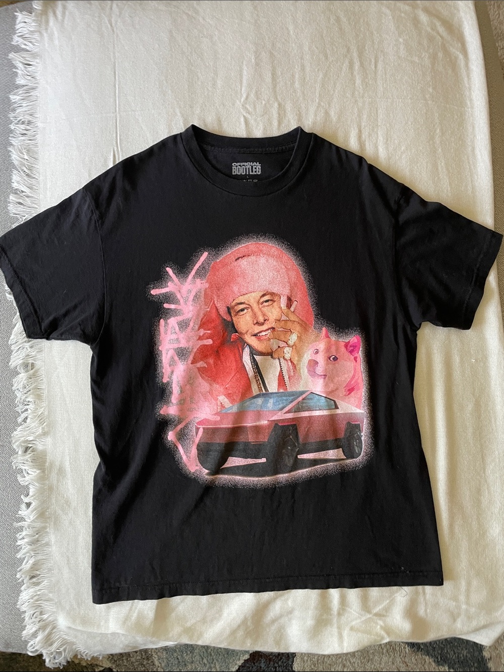 Official Bootleg - CyberTruck Black Graphic Tee